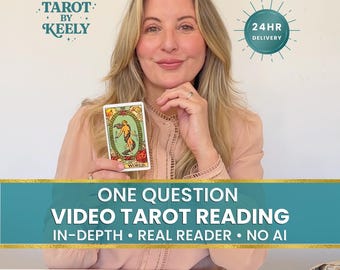 Lettura dei tarocchi in video / Lettura con una sola domanda / Lettura dei tarocchi online / Lettura psichica / Tarocchi personalizzati / Consegna in 24 ore