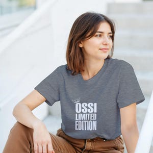 OSSI Limited Edition Heavyweight Unisex T-Shirt | Gildan® 5000 | GDR Ossi Girl Design