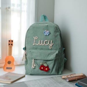 Customized Children&#39;s Backpack, Personalized Kids School Backpack, Baby School bag, Custom Name Kids Backpack, Travel Bag for Kids, Backpack