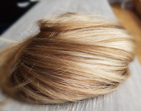 Blonde Highlights Blend Human Extensions Etsy