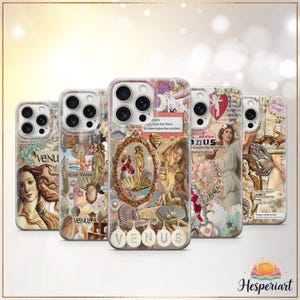 Venus Phone Case Botticelli Venus Art Goddess Cover Coquette Love God Mythology iPhone 11 iPhone 12 iPhone 13 iPhone 14 iPhone 15 iPhone 16