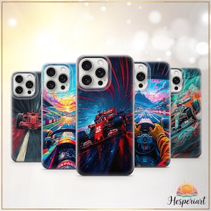 Formula 1 Phone Case Racing Car Cover Motorsport Gift for F1 Fans iPhone 11 iPhone 12 iPhone 13 iPhone 14 iPhone 15 iPhone 16 Samsung S25