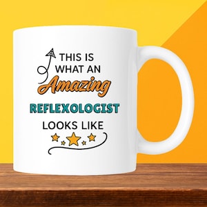 Reflexologist Mug – Meaningful Gift for Appreciation or Birthday – Tea/Coffee Cup for Work Breaks