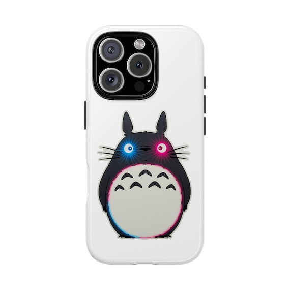 Totoro Plush Phone Case: Studio Ghibli Anime Art, iPhone Samsung