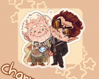 Good Omens chibi-bedel aziracrow
