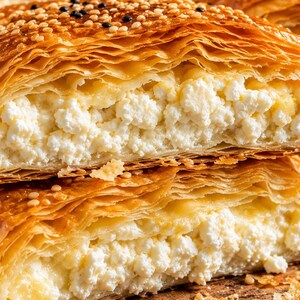 Greek Grandma’s Three Greek Cheese Pie Recipe for Instant Download