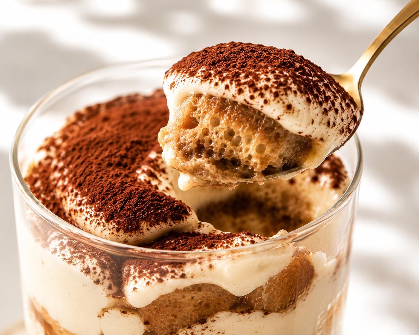 Single Serve Tiramisu No-Bake Coffee Dessert Easy Recipe Card Instant Download