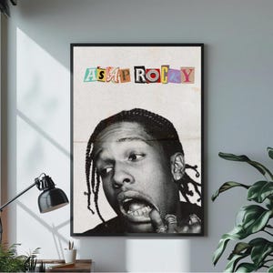 ASAP Rocky Printable Poster