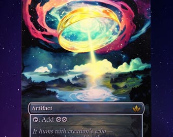Foil MTG Sol Ring Proxy – Custom Commander Card | Alt Art EDH