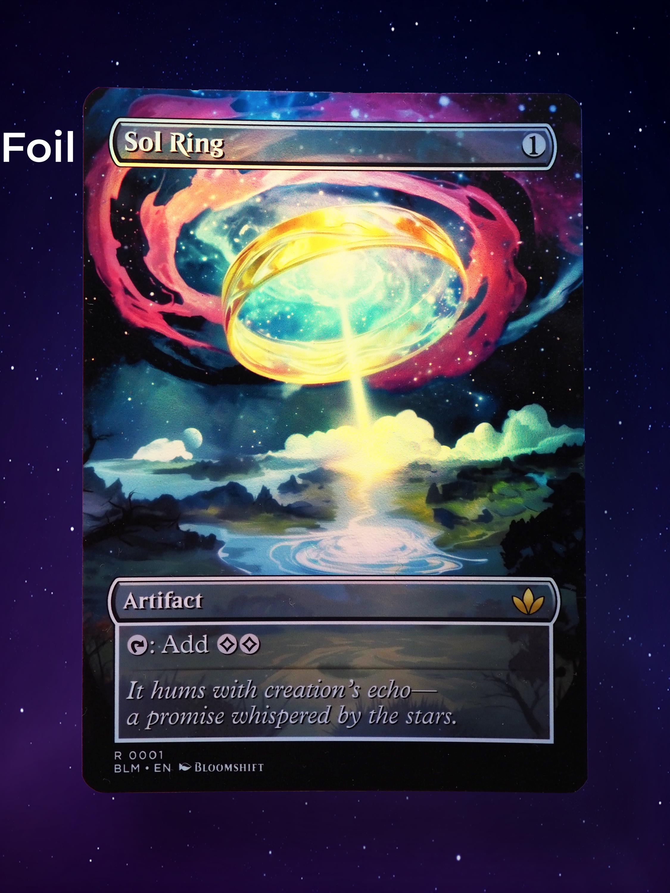 mtg cards in graveyard gain flashback Sol Ring (251) [Warhammer 40,000] main image 0