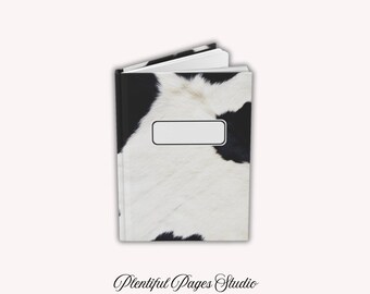 Cow Print Journal