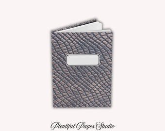 Snake Print Journal