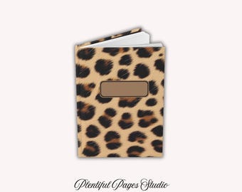 Cheetah Print Journal