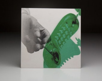 Screen printed music art- The Fray