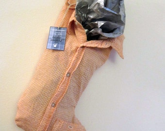 Holiday Shocking- Collared shirt stocking