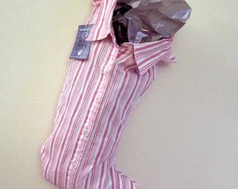 Holiday Shocking- Collared shirt stocking