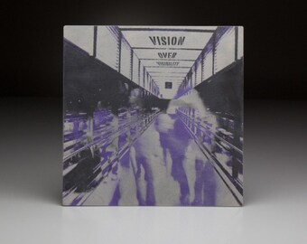 Screen printed music art- U2