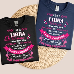 Libra Woman PNG, Strong Women Quote, October Birthday Gift (Digital Download)