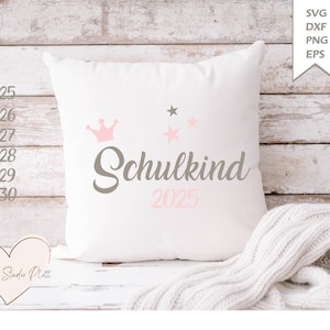Plotter file schoolchild crown 2025/ Svg schoolchild/ SVG DXF PNG