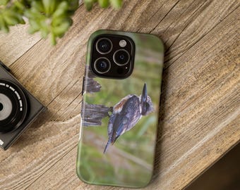 Kingfisher Bird Phone Case, Tough Shell, Nature Photography