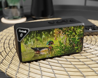 Altoparlante Bluetooth per anatra selvatica maschio / Foto di uccelli acquatici di Milo Dog Media
