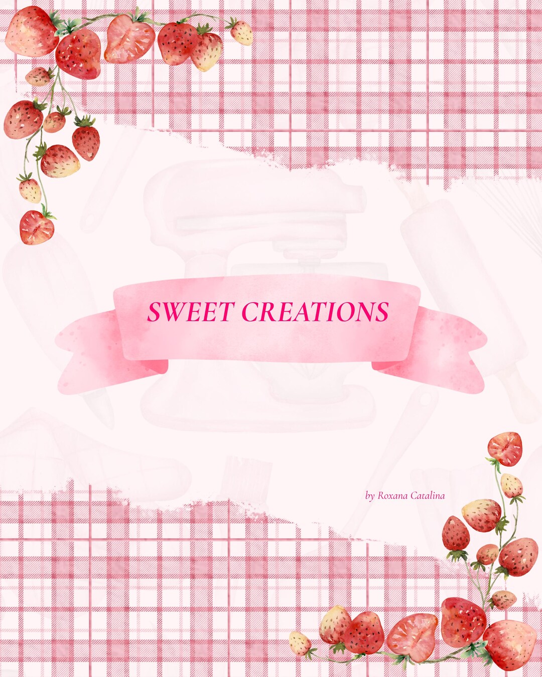 Printable Cake Recipes PDF – Dessert Cookbook Pages, Baking Inspiration ...