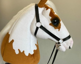 Realistic Hobby Horse :  spotted horse kids garden play