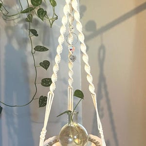 LUCIE pendant light with suncatcher