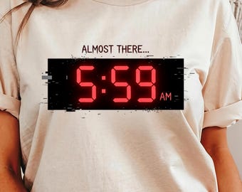 T-shirt minimaliste FNAF survivre jusqu'à 6 h 00, chemise Freddy Fazbear, t-shirt Five Nights at Freddy, t-shirt design minimaliste, cadeau pour femme et chemise homme