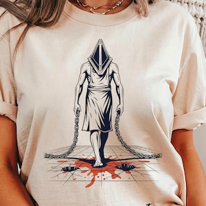 Silent Hill T-Shirt: Vintage Pyramid Head Horror Game Tee
