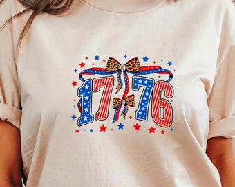 1776 Patriotic Shirt, 4th of July Tee, Independence Day Outfit, USA Flag Shirt, America Gift