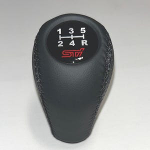Gear Shift Knob Fit For Subaru WRX STI 5 speed, Black
