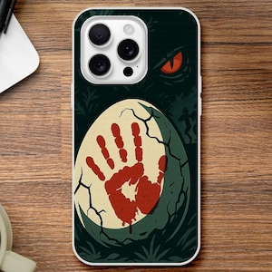 Dino Fossil Phone Case – T-Rex Handprint Cover for iPhone 11 12 13 14 15 16 PRO MAX – Prehistoric Monster Movie Style – Raptor Art Case