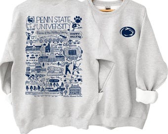 Camiseta universitaria personalizada dibujada a mano, sudadera universitaria personalizada, merchandising universitario vintage, regalo para exalumnos para el día del partido