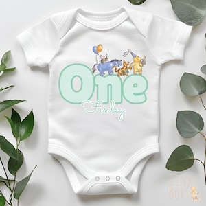 Pooh First Birthday Invitation, Editable Winnie the Pooh 1st Birthday Template, Party Supplies & Decorations