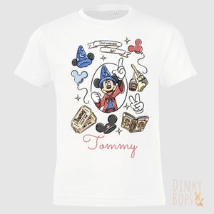 Chemise bébé Mickey, tenue pour tout-petit Disney, cadeau mignon pour bébé, premier voyage à Disney, vêtements Mickey Mouse