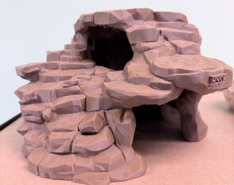 Caverna de Pedra, Plataforma para Tomar Sol e Decoração para Escalada