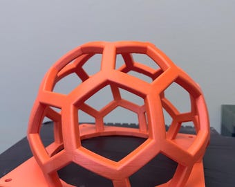 Toca Hexagonal para Répteis | Caverna Moderna ao Ar Livre | Enriquecimento Ambiental para Terrário Impresso em 3D