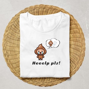 Clipart grappige poep-emoji - Leuke cartoon voor T-shirts, mokken en feestdecoraties