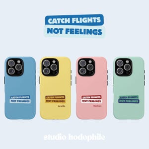 Personalized Travel Quote Phone Case: Flight Attendant Gift, Tough Phone Casing for iPhone, Samsung, Google Pixel