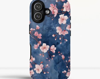 Etui na telefon z motywem kwiatu wiśni: Sakura Flower Phone Cover do iPhone'a 17 16 15 14 13 12, Samsunga S26 S25 S24 S23, Google Pixel 9 8 7