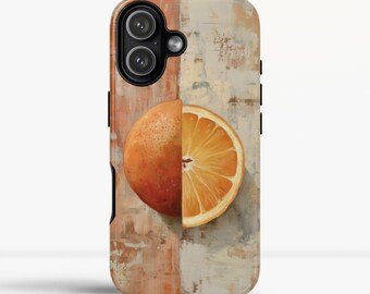 Etui na telefon w plasterki pomarańczy: Estetyczne, letnie etui ochronne na iPhone'a, Google Pixel i Samsunga Galaxy