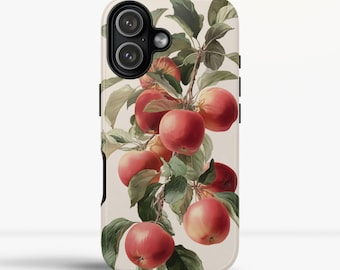 Etui na telefon Red Apples: akwarelowe, botaniczne etui na telefon iPhone, Google Pixel, Samsung Galaxy
