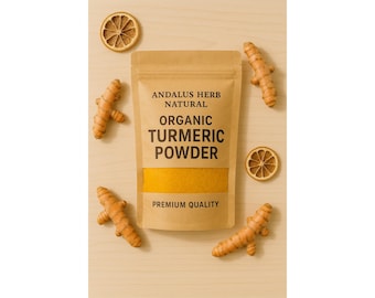 Bio Kurkuma Pulver – Premium Curcumin Gewürz, Vegan & Glutenfrei