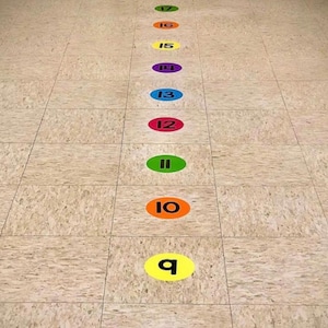 Classroom Line-Up Dots, Floor Dots