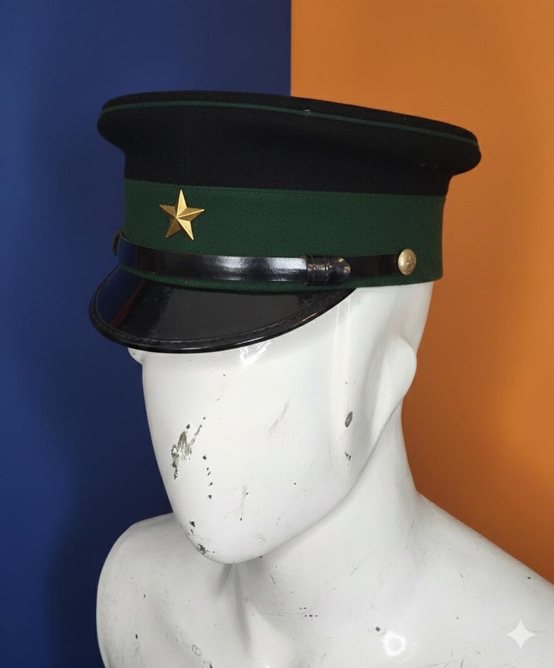WW1 Japanese Officer Cap, M1886 Japanese Army Hat, Meiji Type 2