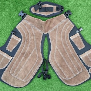 Leather Farrier Apron - Durable, Adjustable Waist Strap, Horse Shoeing Apron for Equestrian Use