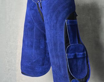 Genuine Leather Farrier Apron, Professional Blacksmith Tools Chaps, Horse Shoeing Bib,  Blacksmith Equestrian