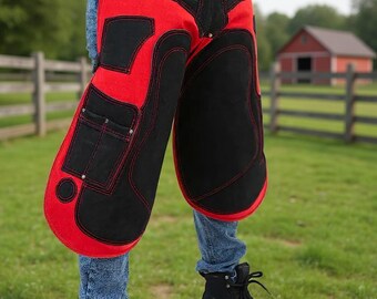Farrier Leather Apron | Horseshoeing Tool Belt | Equestrian Blacksmith Workwear Gift | Horse Shoeing Bib