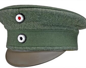 ハンドメイド第一次世界大戦ドイツ軍M1915将校フィールドキャップ - 第